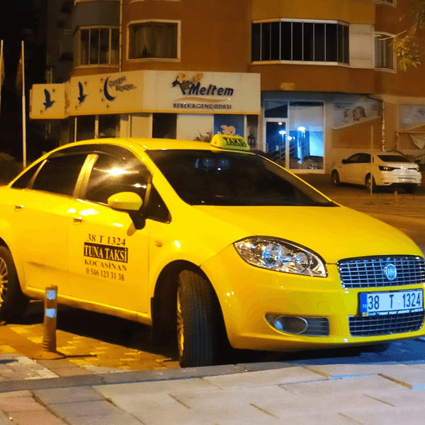 kayseri kocasinan en yakın taksi durağı