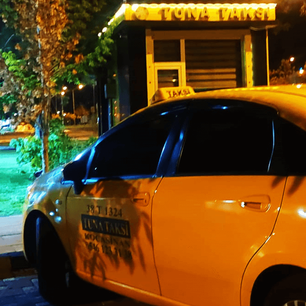 Kayseri Kocasinan Mimarsinan mahallesi taksi durağı : Tuna taksi 7/24 taksi çağırın