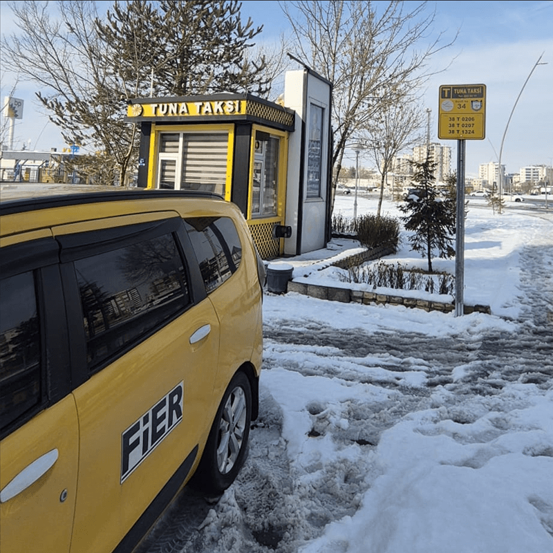 Kayseri Tuna Taksi Durağı Kocasinan