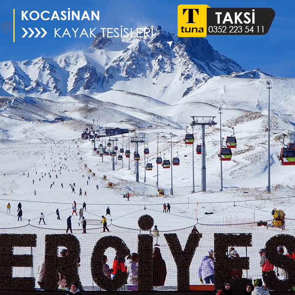 Kocasinan’dan kayak merkezine taksi ulaşımı.