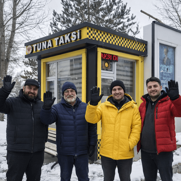 Tuna taksi durağı, mimarsinan mahallesi en yakın taksi